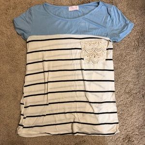 Pink Lily Tops - Pink Lily T-Shirt Pink Lily Tops - Pink Lily T-Shirt